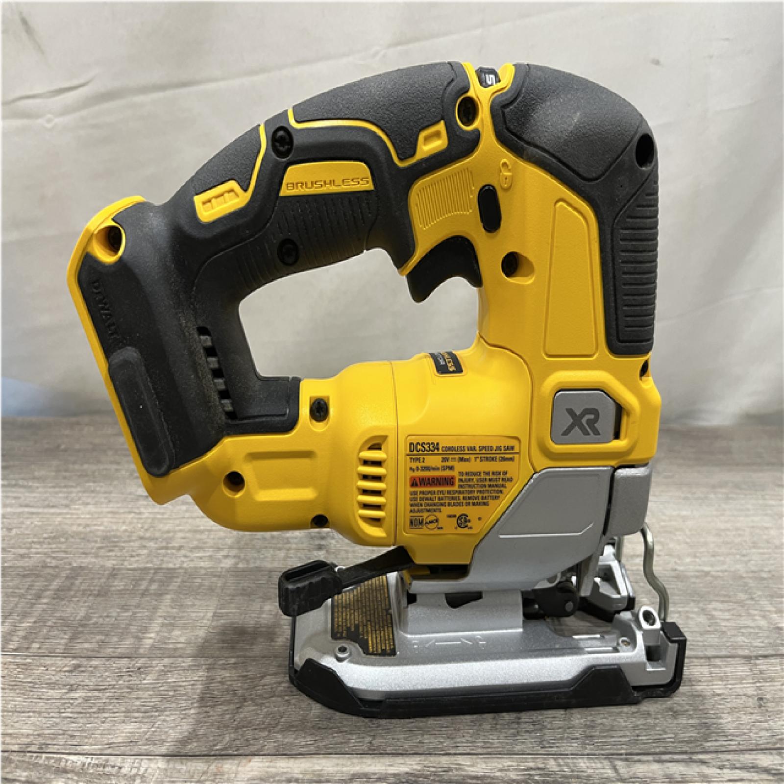 AS-IS DEWALT 20V MAX XR Cordless Brushless Jigsaw (Tool Only)