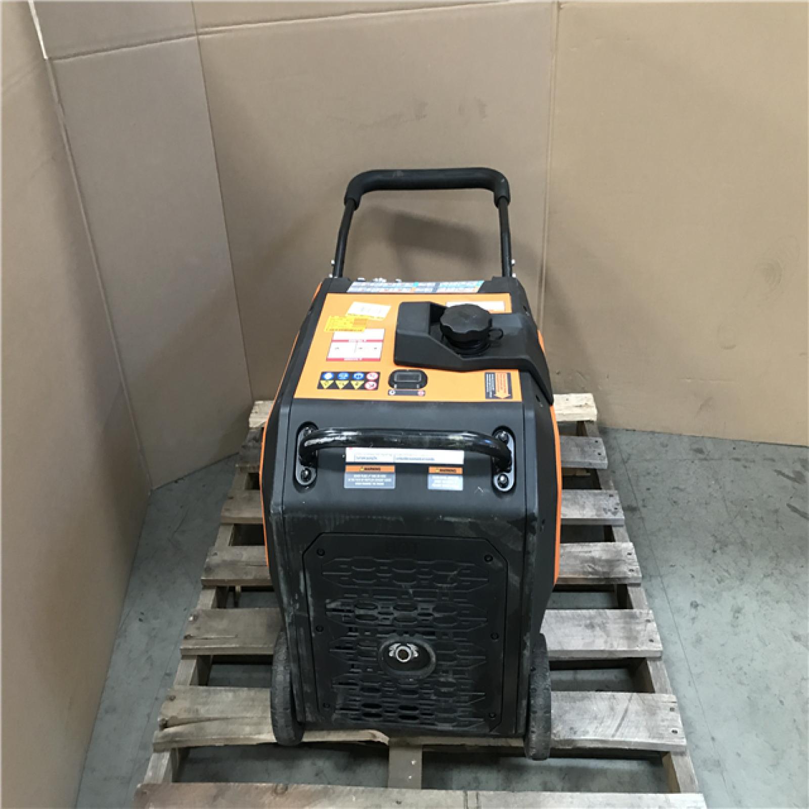 CALIFORNIA AS-IS General iQ3800DF power generator