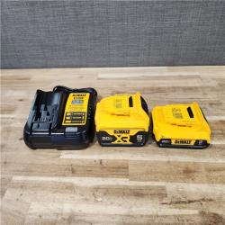 HOUSTON LOCATION - AS-IS DEWALT 2 TOOL COMBO KIT W/ (2) BATTERY & CHARGER