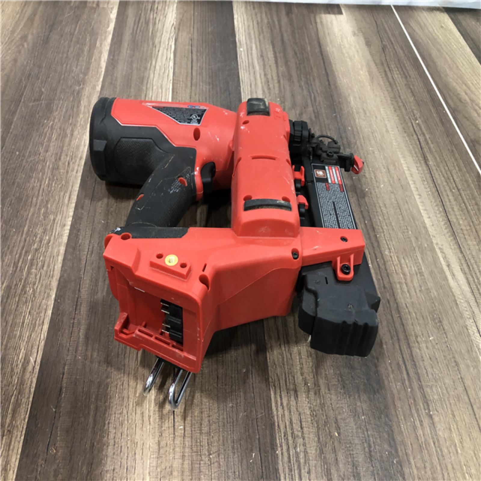 AS-IS Milwaukee FUEL 18-Volt Lithium-Ion Brushless Cordless Gen II 18-Gauge Brad Nailer (Tool-Only)