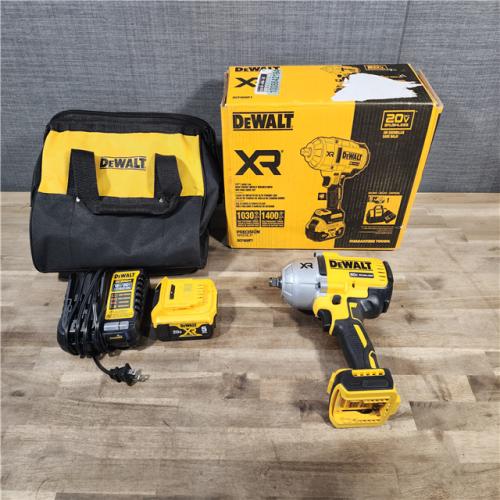 HOUSTON LOCATION - AS-IS Dewalt 20V MAX Lithium-Ion Cordless 1/2 in. Impact Wrench Kit