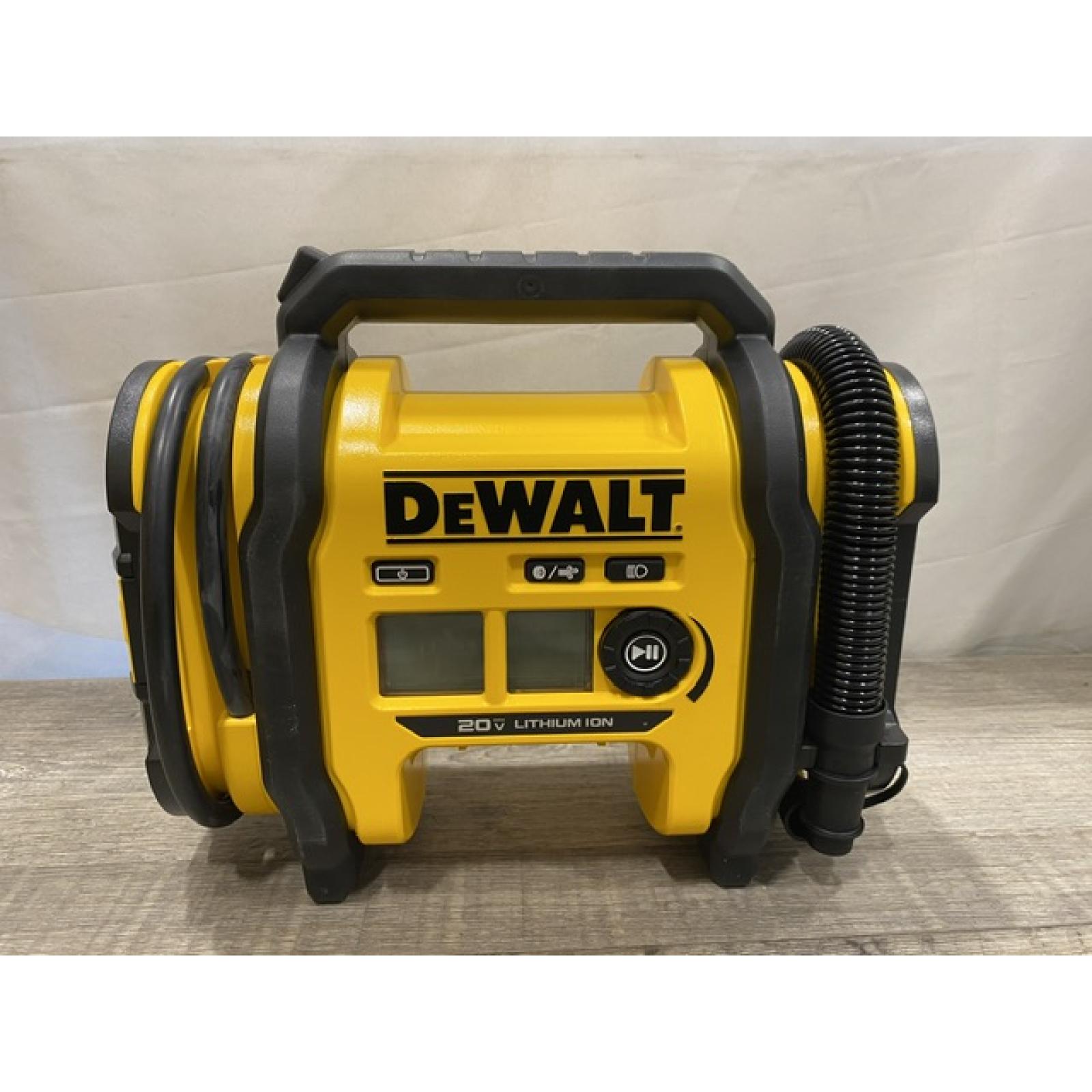 AS-IS DEWALT 20V MAX Cordless Electric Portable Inflator (Tool Only)