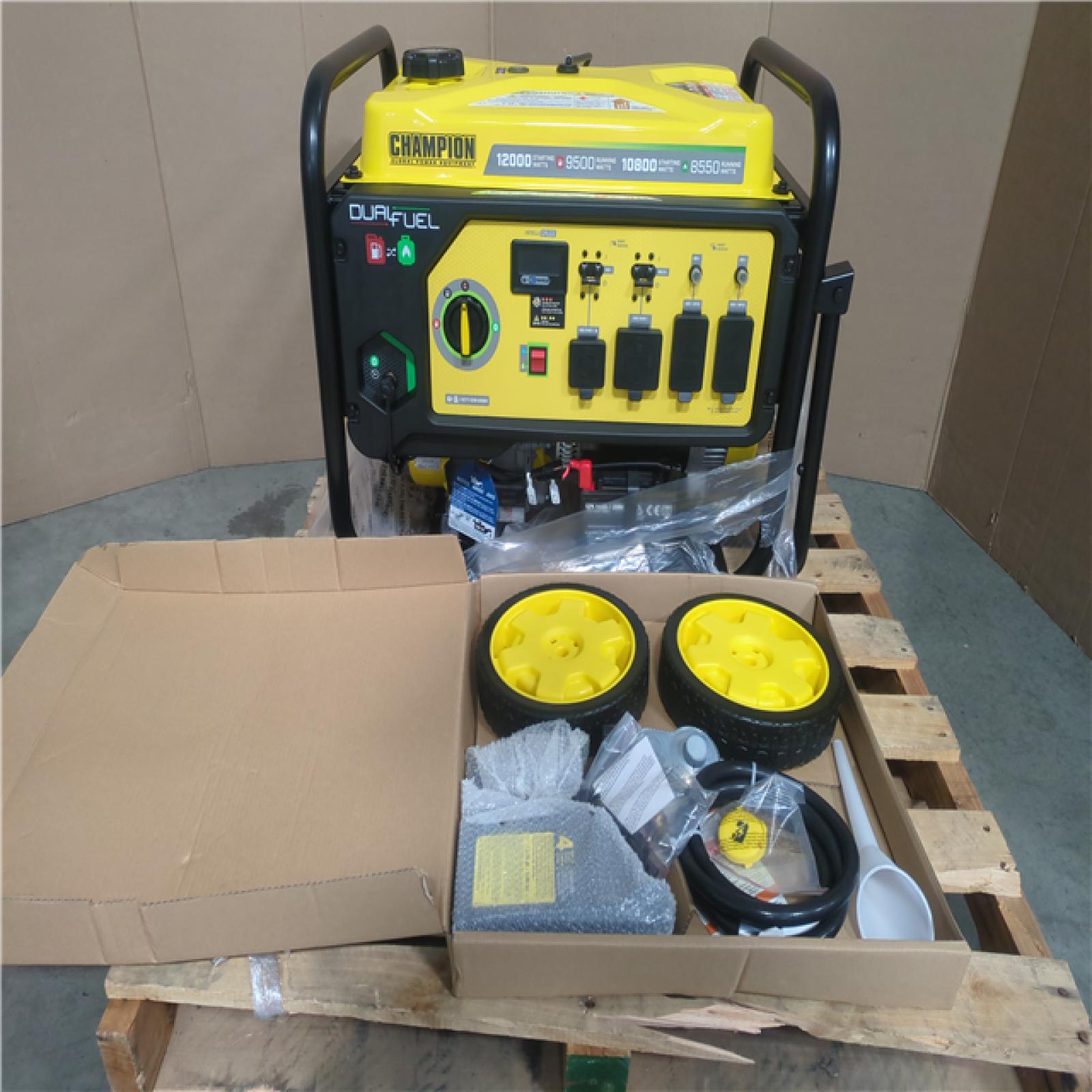 CALIFORNIA AS-IS CHAMPION PORTABLE POWER GENERATOR