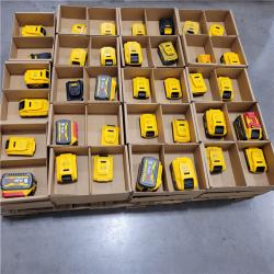 DALLAS LOCATION - AS-IS DEWALT BATTERY PALLET
