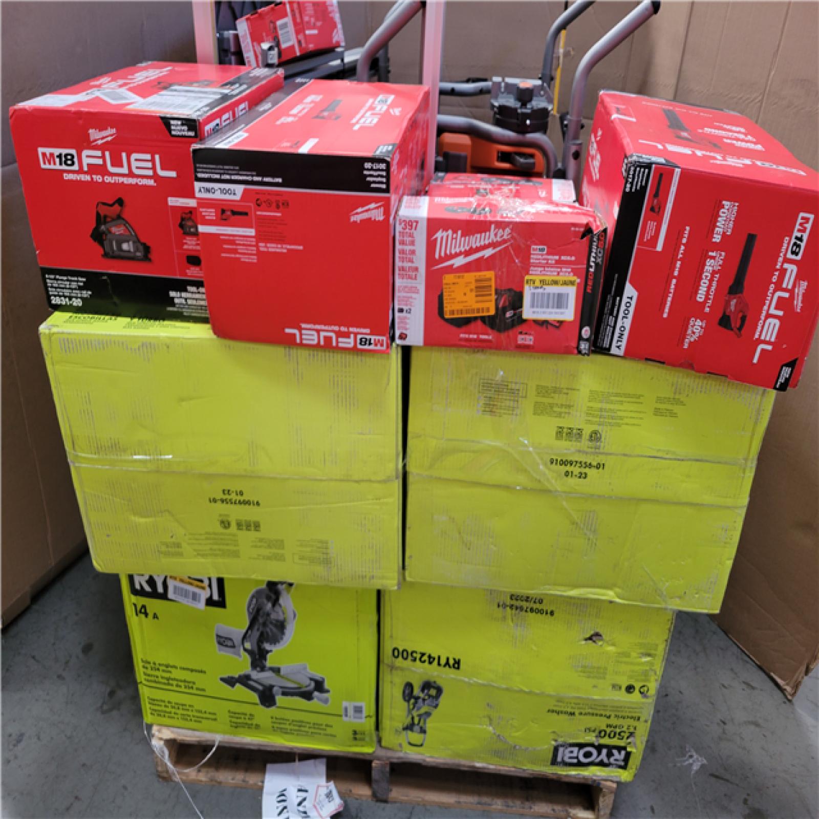 CALIFORNIA AS-IS TOOL PALLET