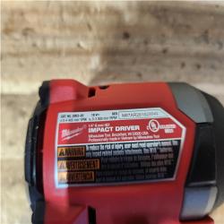 Houston Location AS-IS Milwaukee FUEL 18V Lithium-Ion Brushless Cordless 1/4 in. Hex Impact Driver (Tool-Only)