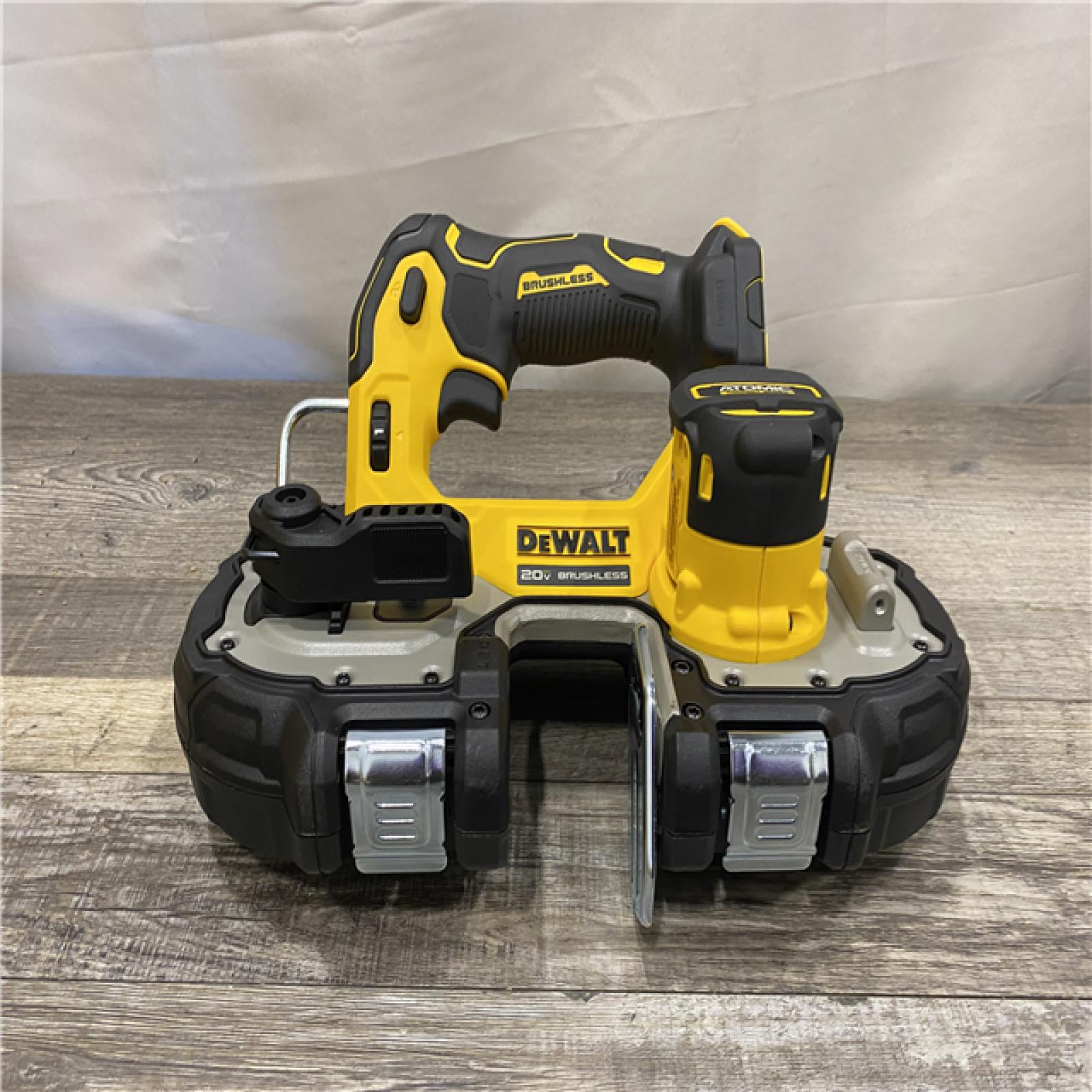 AS-IS DEWALT ATOMIC 20V MAX Cordless Brushless Compact 1-3/4 in. Bandsaw (Tool Only)