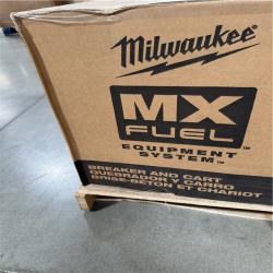 CALIFORNIA NEW Milwaukee Breaker & Cart, includes (1) Battery & Charger (damaged box)