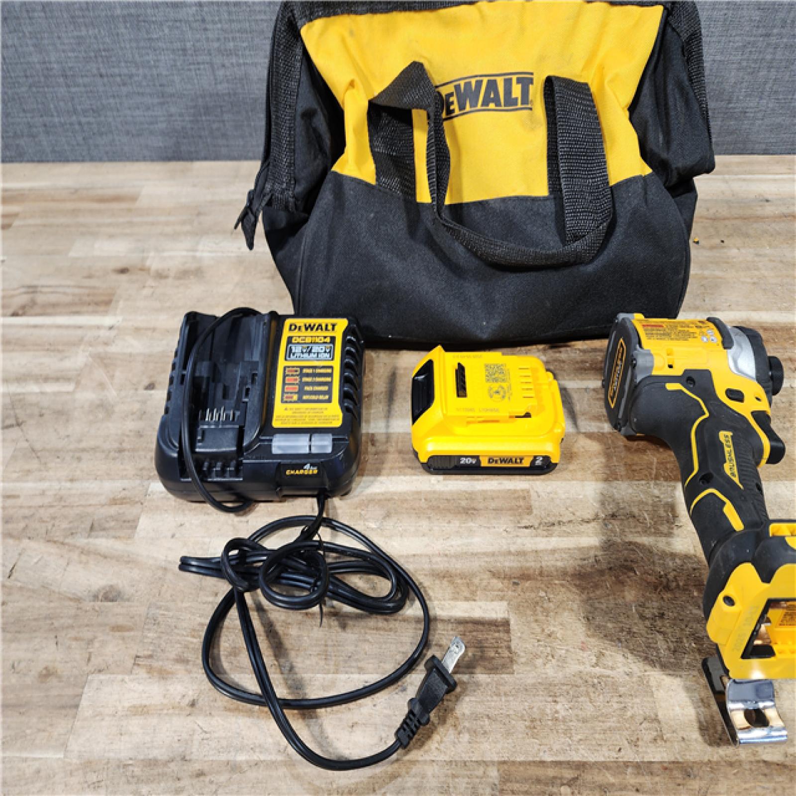HOUSTON LOCATION - AS - IS DEWALT 20V MAX XR Cordless Impact Driver COMBO KIT