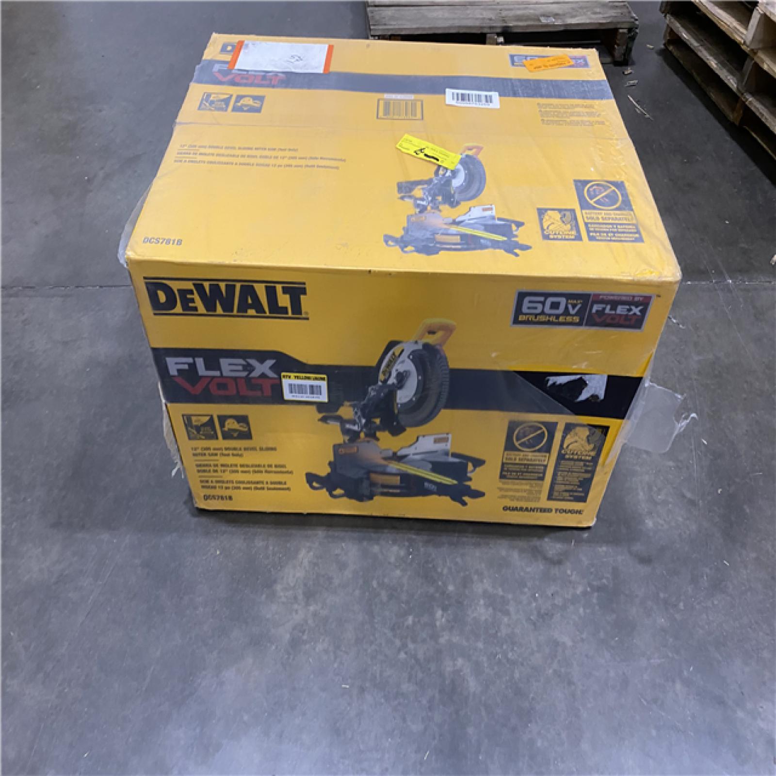 NEW- 60V Lithium-Ion 12 in. Cordless Sliding Miter Saw (Tool Only)