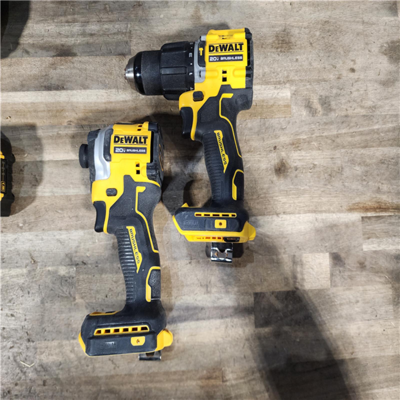 HOUSTON LOCATION - AS-IS DeWalt 2-Tool Combo Kit W/ (2) BATTERY & CHARGER