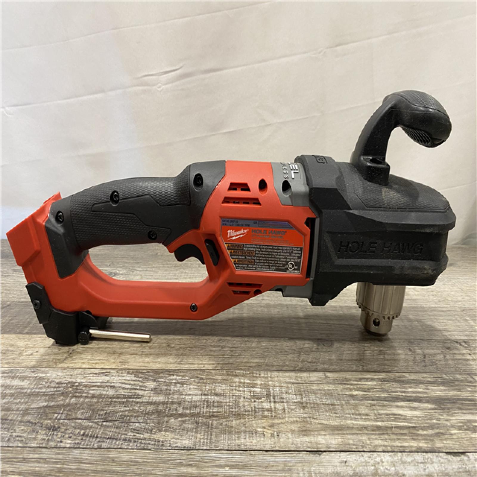 AS-IS Milwaukee FUEL GEN II 18V Lithium-Ion Brushless Cordless 1/2 in. Hole Hawg Right Angle Drill (Tool-Only)