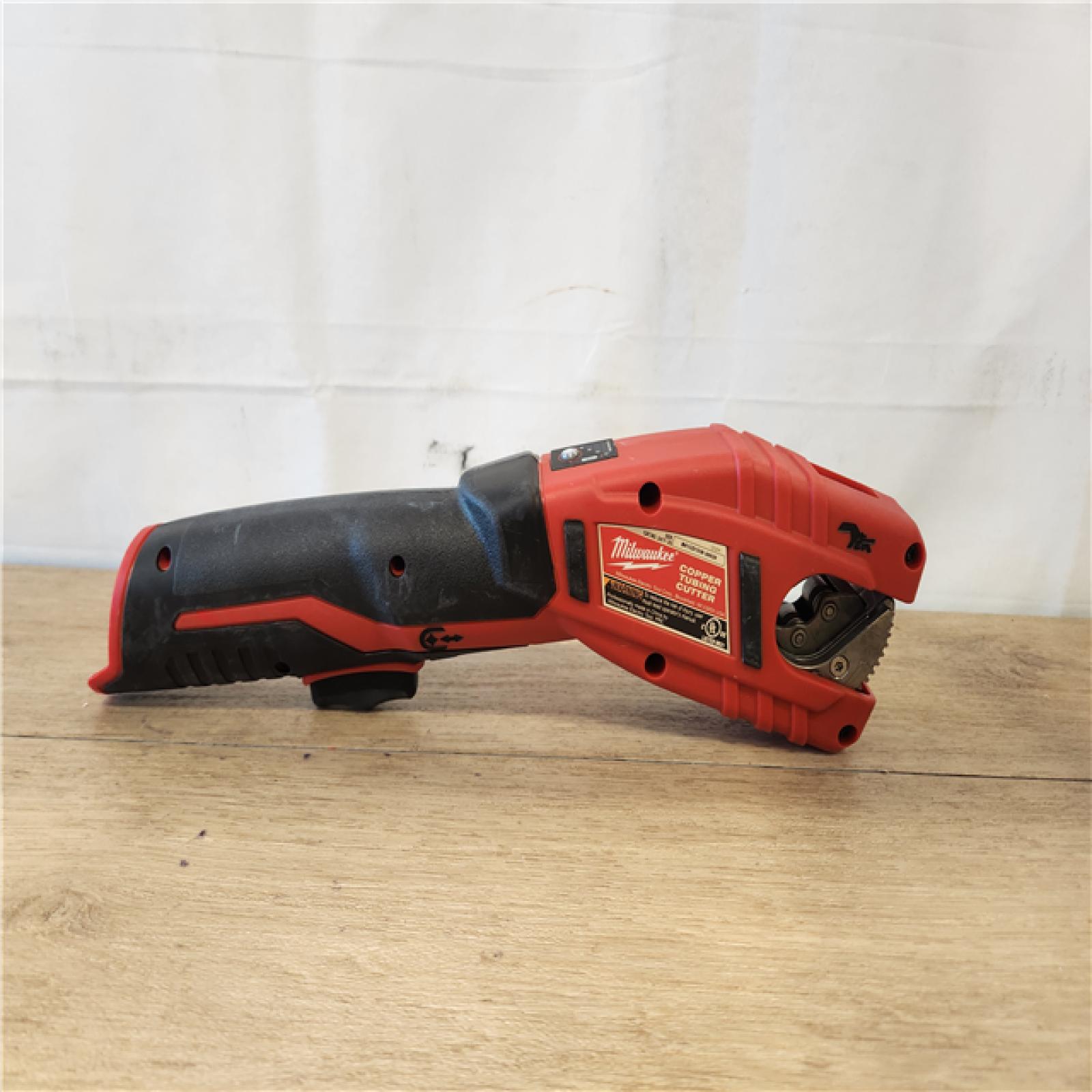 AS-IS- M12 12V Lithium-Ion Cordless Copper Tubing Cutter (Tool-Only)