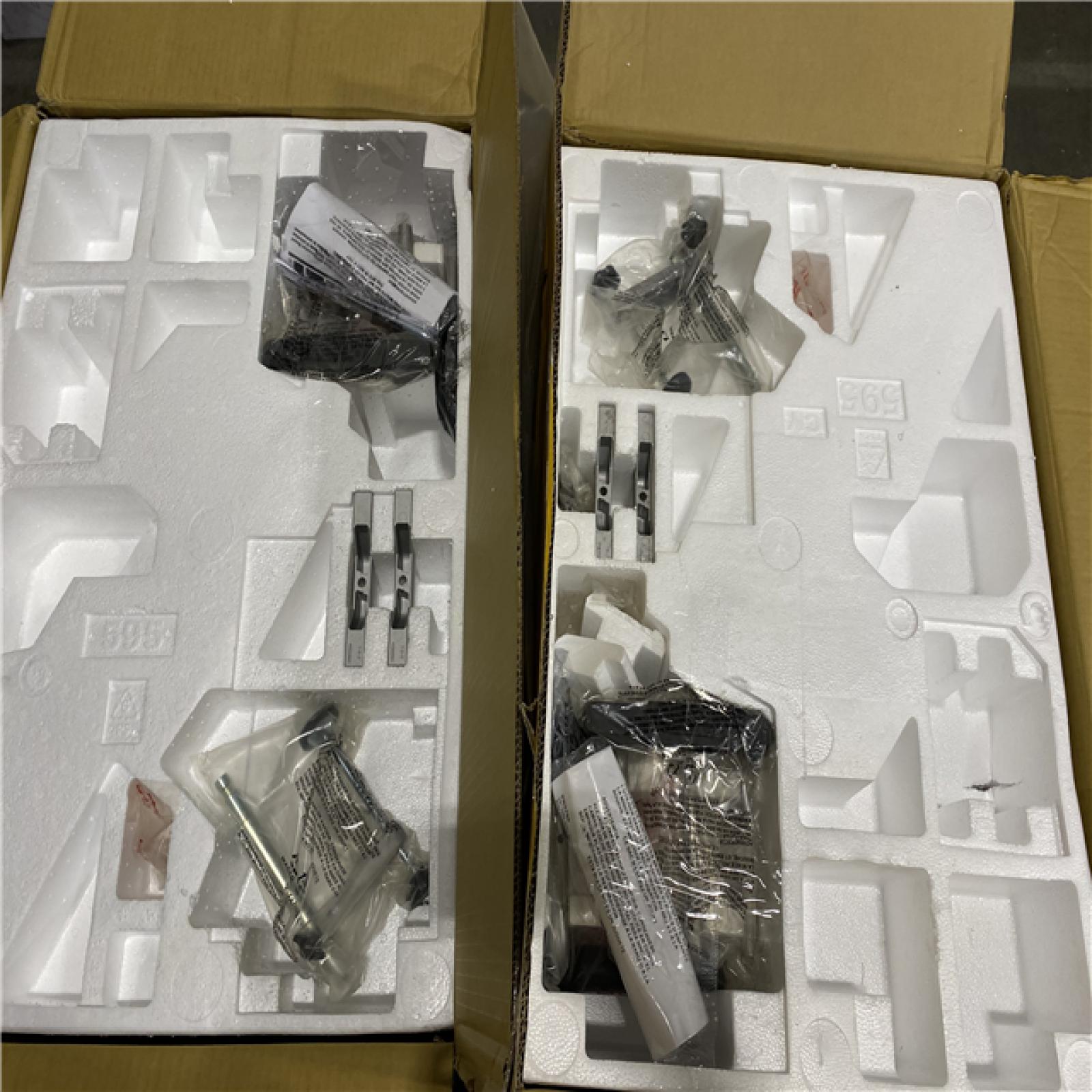 Dallas Location - As-Is DEWALT 15 Amp Corded 12 in. Double Bevel Sliding Compound Miter Saw (Lot Of 2)