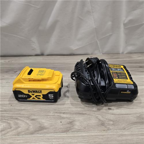 AS-IS DEWALT 20V Maximum XR 5.0 Ah Battery Starter Kit
