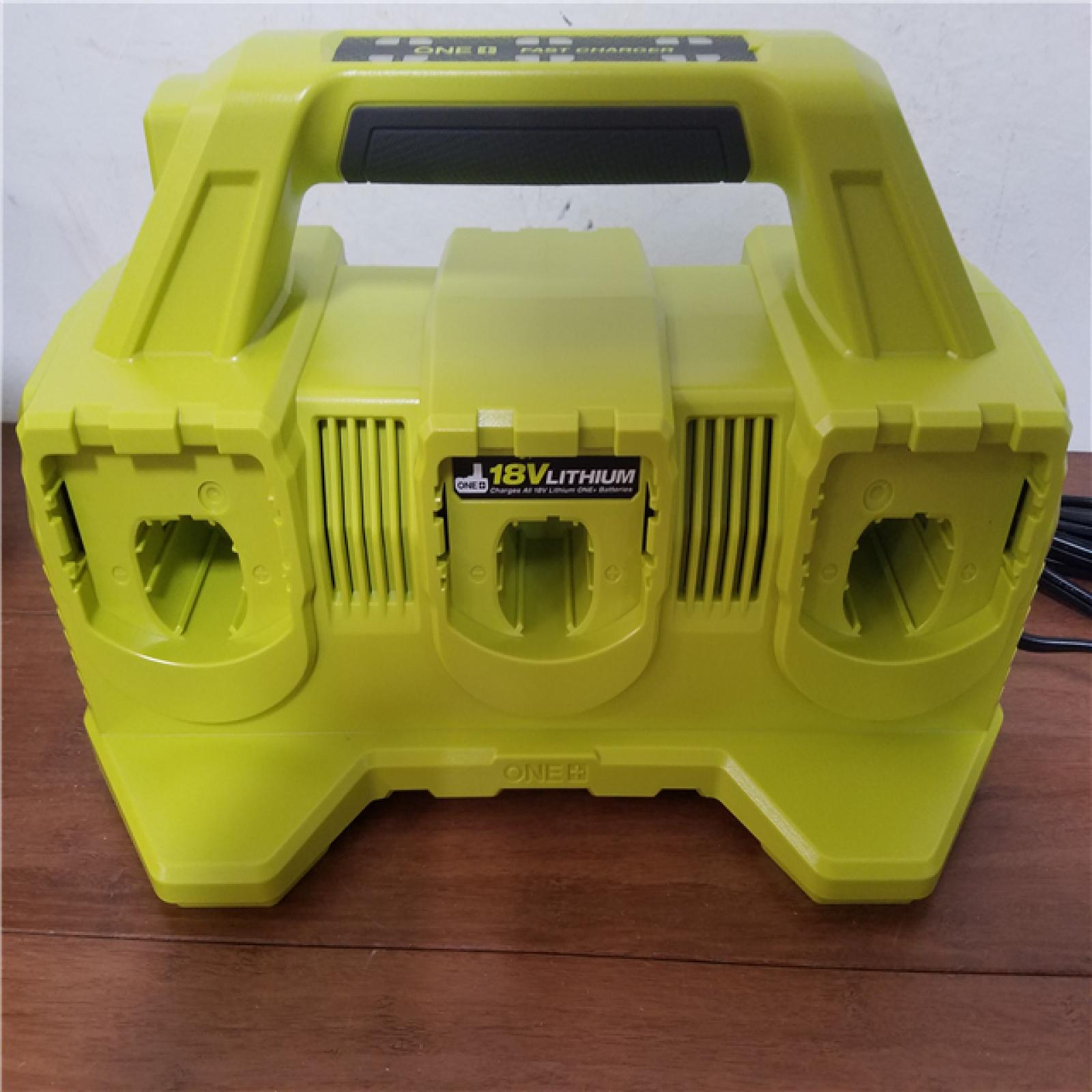 California NEW Ryobi 18V 6-Port Fast Charger (Tool Only)