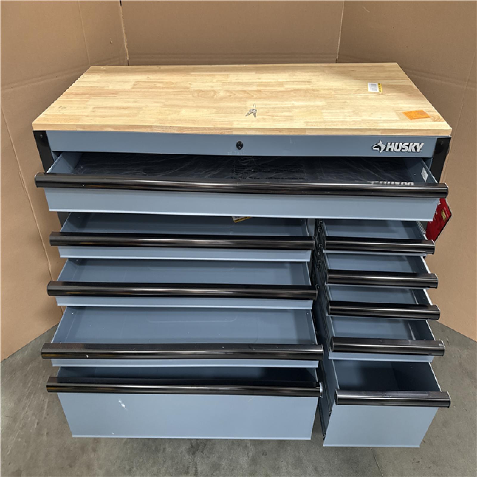 CALIFORNIA AS-IS HUSKY 10 DRAWER WORKBENCH