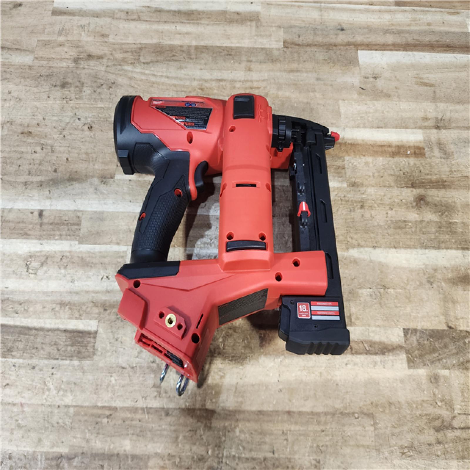 HOUSTON LOCATION - AS - IS Milwaukee FUEL 18-Volt Lithium-Ion Brushless Cordless 18-Gauge 1/4 in. Narrow Crown Stapler (Tool-Only)