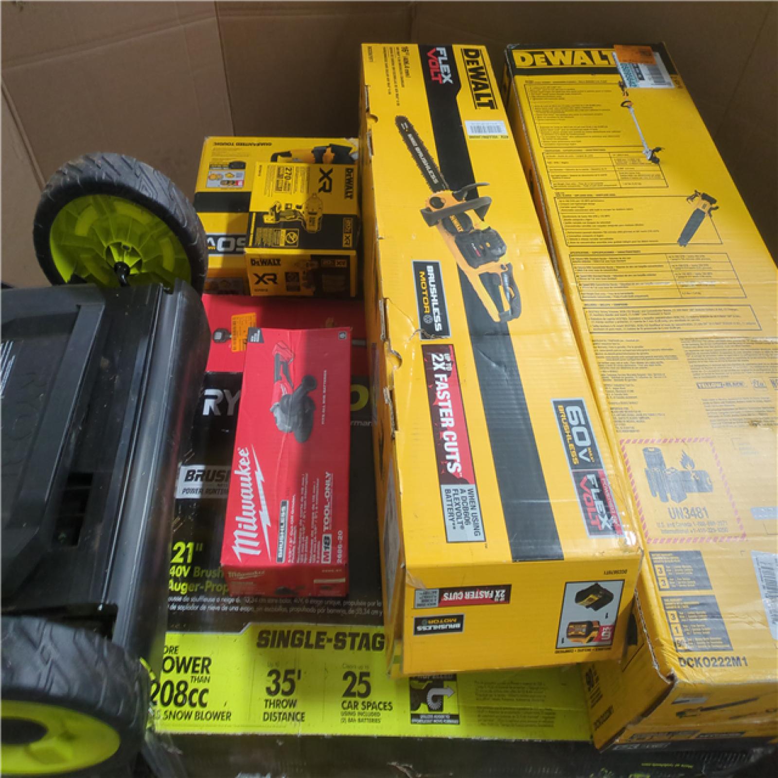 CALIFORNIA AS-IS TOOL PALLET