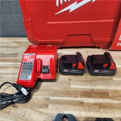 HOUSTON LOCATION - AS-IS (APPEARS LIKE NEW) Milwaukee 18V Lithium-Ion Cordless Short Throw Press Tool with 3 PEX Crimp Jaws Kit