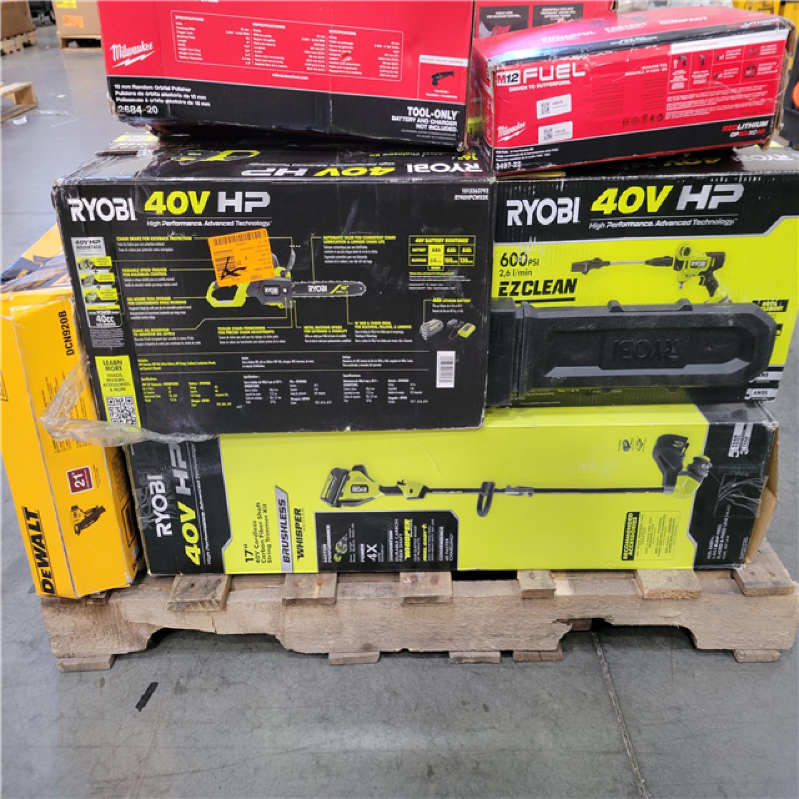 CALIFORNIA AS-IS TOOL PALLET