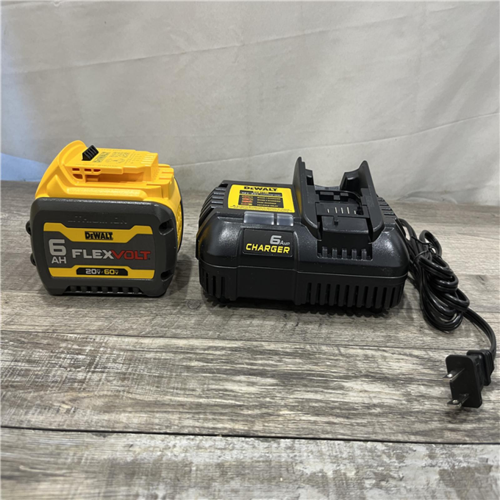AS-IS DEWALT FLEXVOLT 20V/60V MAX Lithium-Ion 6.0Ah Battery Pack Kit