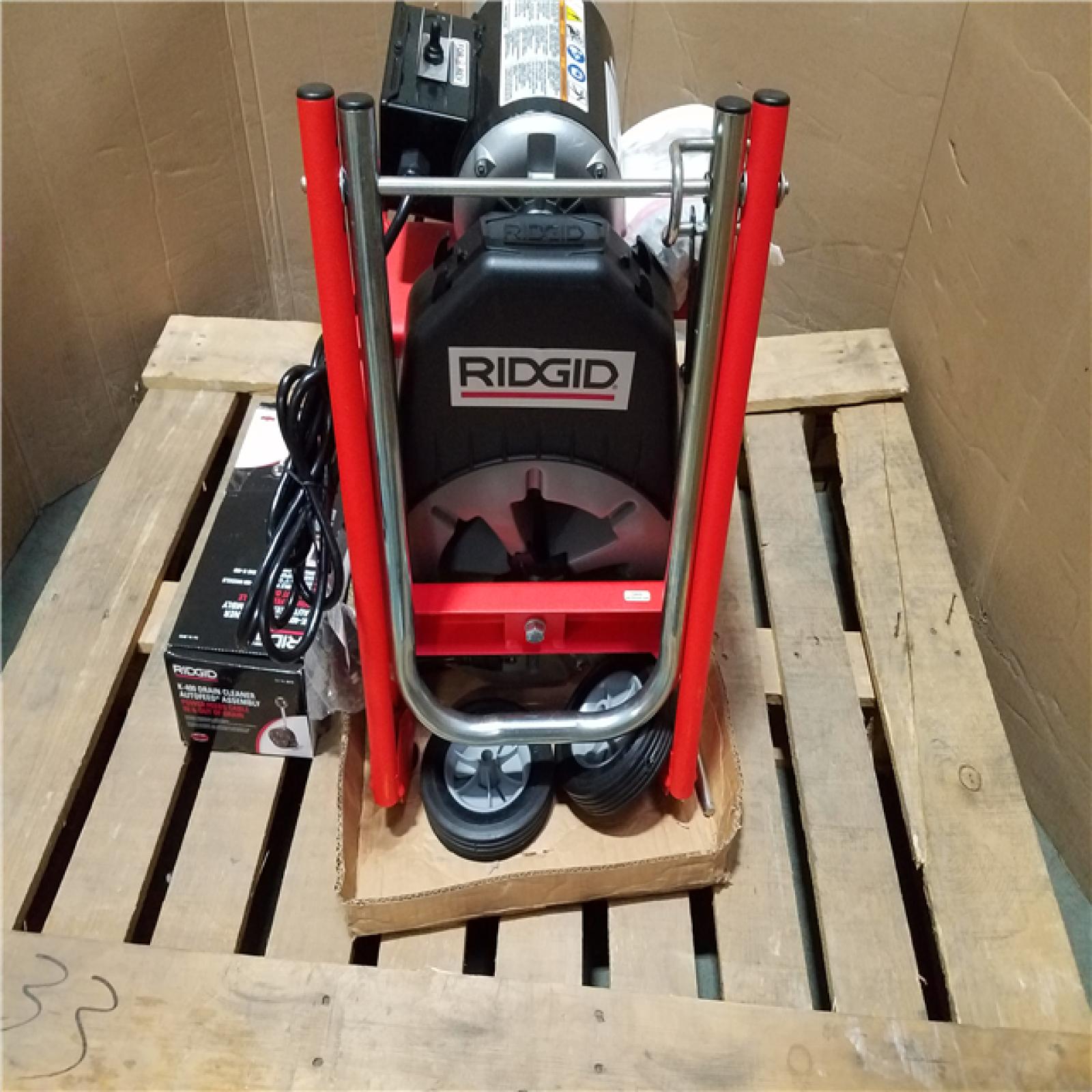 California NEW Ridgid Drain Cleaning Machine