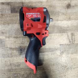 HOUSTON LOCATION - AS-IS (APPEARS LIKE NEW) Milwaukee 2554-22 M12 FUEL Stubby 3/8 in. Impact Wrench Kit (2 Ah/4 Ah)