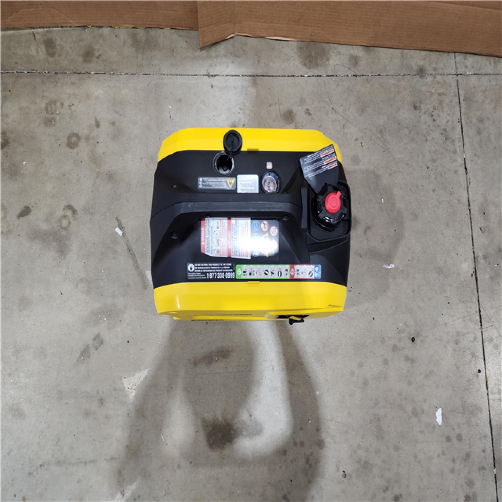 HOUSTON LOCATION - AS - IS CHAMPION 2500/1850-Watt Recoil Start Gasoline/Propane Powered Dual Fuel Inverter Generator with Quiet Technology and CO Shield