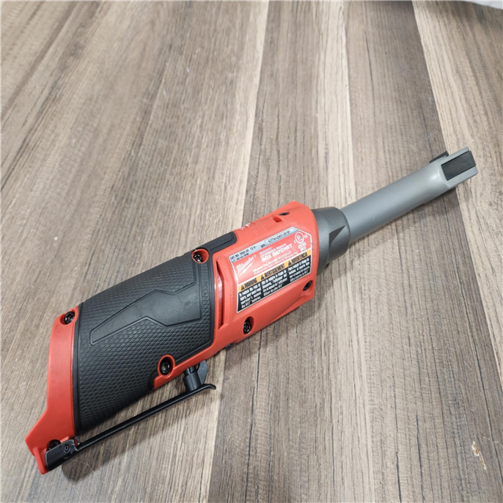 AS-IS- Milwaukee M12 FUEL INSIDER Extended Reach Box Ratchet (Tool-Only)