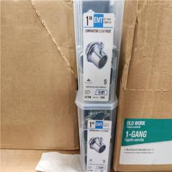 Phoenix Location Mixed pallet with Carlon 1-Gang 14 cu. in. PVC Old Work Electrical Switch and Outlet Boxes