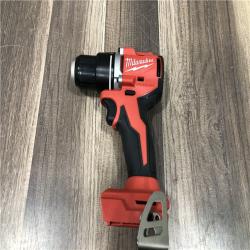 AS-IS Milwaukee 18V Lithium-Ion Brushless Cordless 1/2 in. Compact Drill/Driver (Tool-Only)