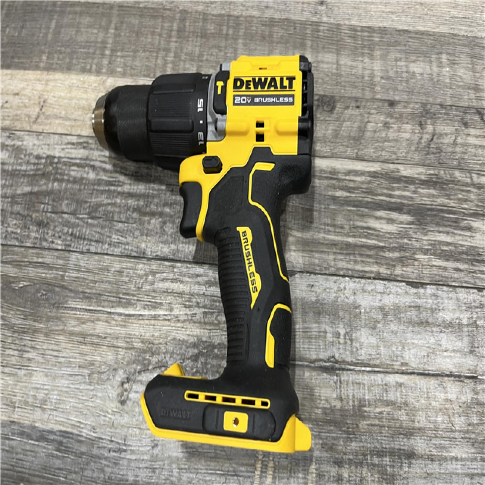 AS-IS DEWALT ATOMIC 20V Lithium-Ion Cordless 1/2 in. Hammer Drill Kit