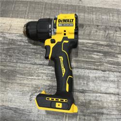 AS-IS DEWALT ATOMIC 20V Lithium-Ion Cordless 1/2 in. Hammer Drill Kit