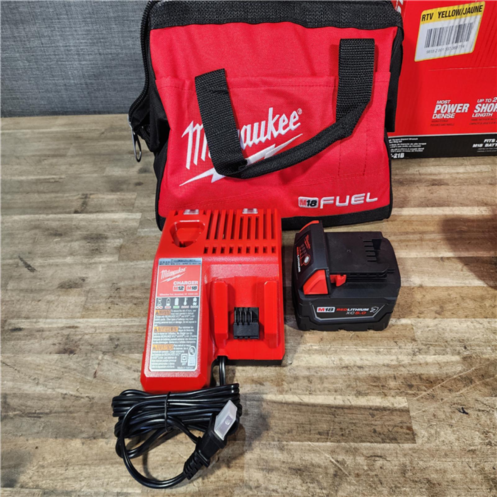 HOUSTON LOCATION - AS-IS Milwaukee FUEL 18V Lithium-Ion Brushless Cordless 1/2 in. Impact Wrench w/Friction Ring Kit