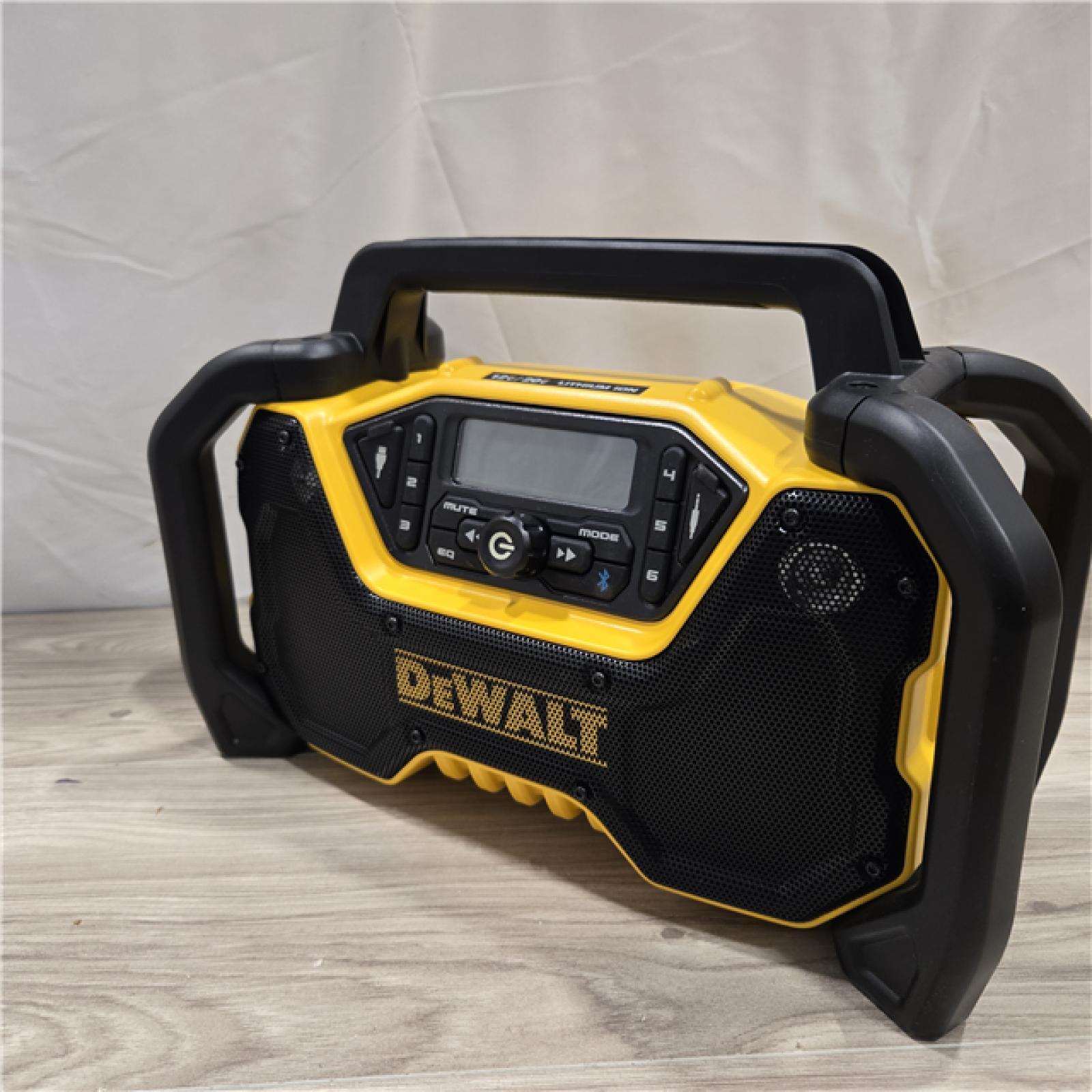 AS-IS DeWalt 20V MAX Compact Cordless Bluetooth Radio (Tool Only)
