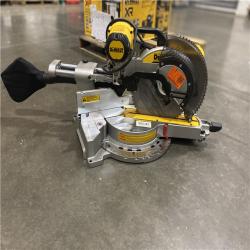 As-Is- DEWALT 15 Amp Corded 12 in. Double Bevel Sliding Compound Miter Saw