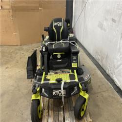 Houston Location - AS-IS Ryobi 80V HP Z42Li 54 Riding Mower