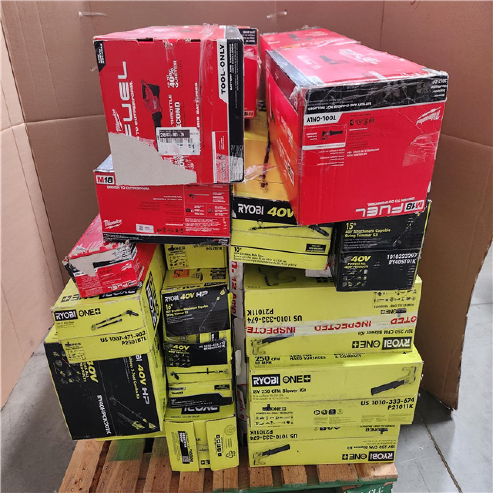 CALIFORNIA AS-IS TOOL PALLET