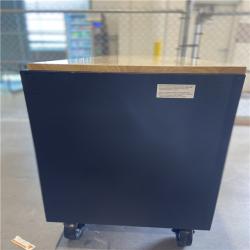DALLAS LOCATION - Husky 56 in. W x 27.6 in. D 10-Drawer Matte Black Heavy-Duty Mobile Workbench