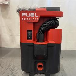 AS-IS- MILWAUKEE M18 FUEL PACKOUT 18-Volt Lithium-Ion Cordless 2.5 Gal. Wet/Dry Vacuum (Vacuum-Only)