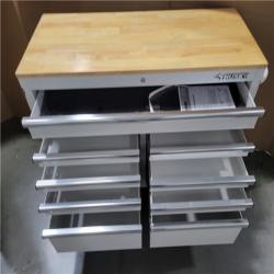 CALIFORNIA AS-IS HUSKY 46 IN.9-DRAWER MOBILE WORK BENCH