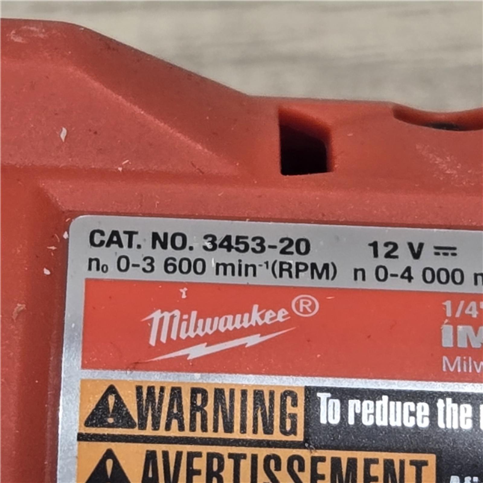 AS-IS Milwaukee M12 FUEL 12V Cordless 1/4 in. Hex Impact Driver Compact Kit