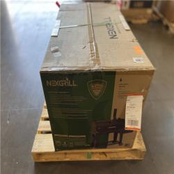 DALLAS LOCATION -  Nexgrill Oakford 1150 Reverse Flow Offset Smoker Charcoal Grill in Black