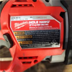 HOUSTON LOCATION - AS-IS Milwaukee FUEL GEN II 18V Lithium-Ion Brushless Cordless 1/2 in. Hole Hawg Right Angle Drill (Tool-Only)