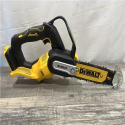 AS-IS DEWALT 20V MAX 8 in. Brushless Cordless Battery Powered Pruning Chainsaw (Tool Only)