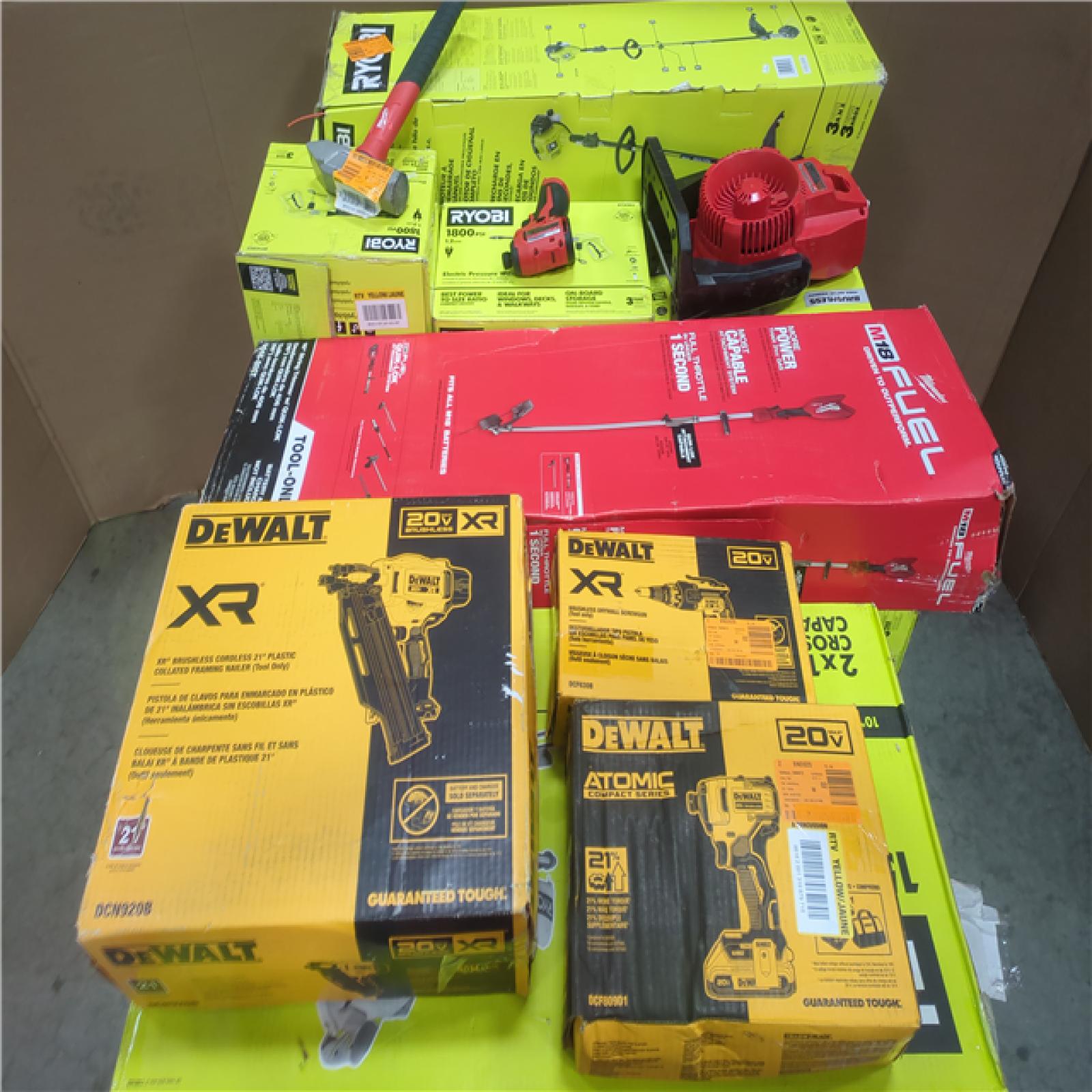 CALIFORNIA AS-IS TOOL PALLET