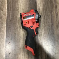 AS-IS Milwaukee FUEL 12V Lithium-Ion Brushless Cordless Stubby 1/2 in. Impact Wrench (Tool-Only)