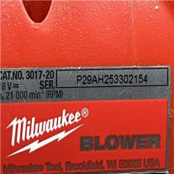 AS-IS Milwaukee FUEL 120 MPH 500 CFM 18V Brushless Cordless Battery Powered Leaf Blower Kit