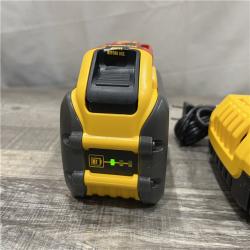 AS-IS DEWALT 20V/60V MAX FLEXVOLT Lithium-Ion 9.0Ah Battery and Charger Starter Kit